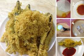 Buat pertama kali kami sempat merasa ikan celup tepung dan sotong celup tepung di warung pok nong, warung yang boleh dikatakan paling popular di terengganu sekarang ini. Teknik Buat Bancuhan Ikan Celup Tepung Yang Halus Rangup Sedap