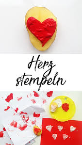 6 Ideen Zum Basteln Und Malen Mit Kindern Zum Valentinstag Herz Basteln Muttertagskarte Basteln Basteln Valentinstag