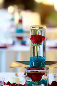 Blume Events Llc Arizona S Finest Wedding And Event Florist Blue Red Wedding Red Wedding Centerpieces Blue Wedding Decorations