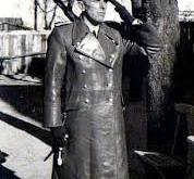 Offizier Mantel - leather WH/SS officer greatcoat - repro