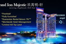 Grand ion majestic is a freehold condotel to invest in genting highland hilltop and manage by wyndham group hotel operator. Serviced Residence For Sale In Grand Ion Majestic Genting Highlands By Angel Propsocial