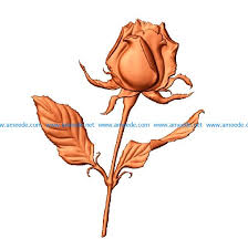 Rose File Stl Free Vector Art 3d Model Download For Cnc Download 3d Art Vector Art 3d Free Vector Art Stl