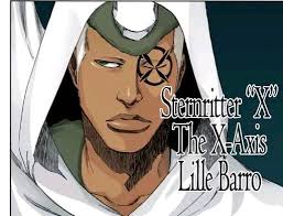 Lille barro vs Kenpanchi zaraki Sternritter "ץ" The X-Axis Lille Barro
