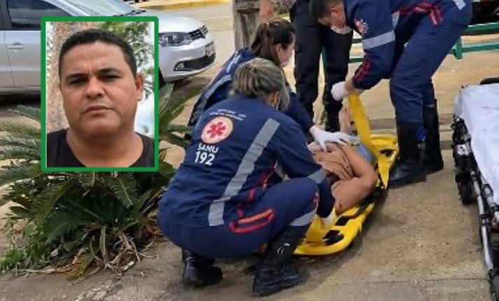 Policial civil &eacute; morto a tiros em frente a supermercado no interior de MT - 24 HORAS MT