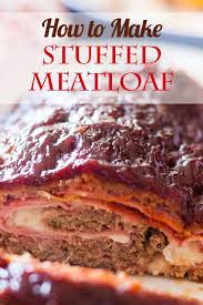 How To Make Stuffed Meatloaf Get Out The Ham And Cheese It S Like Meatloaf Cordon Bleu Meatloaf Recipes Food