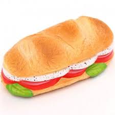 Tomato Cheese Baguette Squishy Cellphone Charm Tomato And Cheese Squishies Food