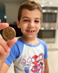 My baby lost his first tooth 🦷 🥹 #stopgrowingupsofast😭 #toothfairy