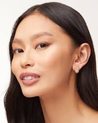 Clearance ellie gold stud earrings Shop