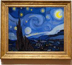 Embroidery hoop art embroidery techniques. Bfc1829 Large Starry Night By Vincent Van Gogh