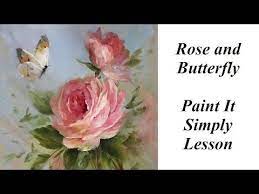 Paint the stem using the techniques used on the petals and leaves, then do the blending and shading. Web Www Volegov Com To Order Portrait Contact With Me Art Volegov Com Order Poster Http Www Volego Rose Painting Flower Painting Painting Flowers Tutorial