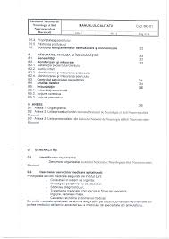 Http Www Innbn Bucuresti Ro Data Files Documente Nou Manualul Calitatii Pdf