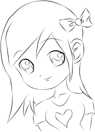 How to draw a rose f. How To Draw A Girl Easy Cute Howto Techno