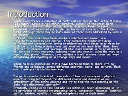 Originally from turkey, shafak now lives in london. Excerpts Dr Nilofar Vazir Forty Rules Of Love Elif Shafak Ppt