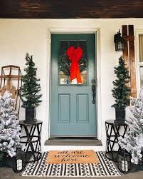 Well It S Official Christmas Is 100 Here At Our Home I Feel Like Decorating The Outside Means You Are Farmhouse Christmas Decor Decor Christmas Decorations