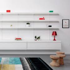 Its round top is made from clear, thick tempered glass. Shelving Design Dezeen Magazine