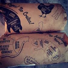 お肉屋さんの包装紙 good デリカテッセン 精肉店 肉屋