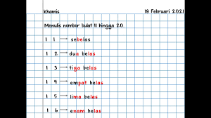 We did not find results for: Baca Tulis Nombor 11 Hingga 20 Youtube