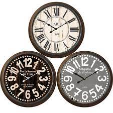 Et oui, il existe plusieurs tailles de cadrans xxl. Horloge Murale Geante Vintage 83cm Wwww Papaye Citron Com