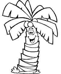 Palm Tree Coloring Pages For Kids Free Coloring Sheets Tree Coloring Page Leaf Coloring Page Palm Tree Clip Art
