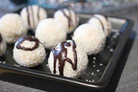 No Bake Vegane Kokos Schneeballe Rezept Schneeballe Rezept Vegane Kekse Rezept Kekse Backen Mit Kindern