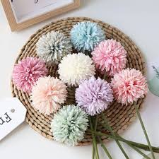 Get the best deal for blue wedding flower balls from the largest online selection at ebay.com. Buy Homyu Artificial Flowers Chrysanthemum Ball Flowers Bouquet 10pcs Present For Important People Glorious Moral For Home Office Coffee House Parties And Wedding Light Blue Online In Indonesia B07f7xzgtd