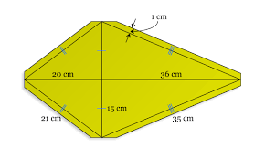 Selanjutnya letakkan bambu secara menyilang, namun perlu diperhatikan disini adalah panjang kanan dan kiri haruslah sama. Menemukan Rumus Luas Layang Layang Pendidikan Matematika