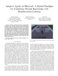 Minecraft education edition on twitter today we launched the code builder update for minecraftedu now you can use coding commands to build in minecraft. Pdf Adaptive Agents In Minecraft A Hybrid Paradigm For Combining Domain Knowledge With Reinforcement Learning
