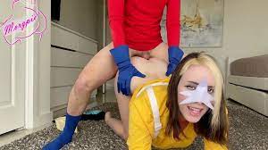 Cosplay porn movie featuring a slutty looking superhero cosplayer that cums  | amateurest.com