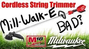 Maybe you would like to learn more about one of these? Milwaukee M18 Fuel Cordless String Trimmer Review Demo 2018 Youtube