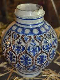 Westerwald Jug Guildhall Museum Rochester Kent Stoneware Clay Pottery Pottery