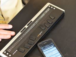 For The Blind Connected Devices Create A Novel Way To Read Connected Devices Devices Braille Reader