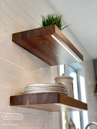 It is an ideal material for constructing solid wood shelving as european walnut is. High End Walnut Wood Floating Shelves In Nazareth Pa