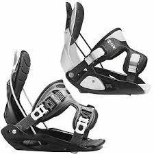 Details About Flow Micron Youth Kids Snowboard Binding Step In Snowboard Binding New