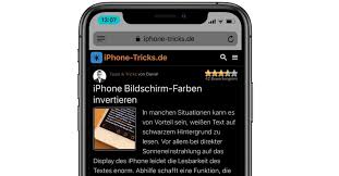 Apple to release iphone 13 in september / iphone 11, iphone 11 pro & iphone 11 pro max: Iphone Farben Umkehren Display Farben Invertieren Und Andern