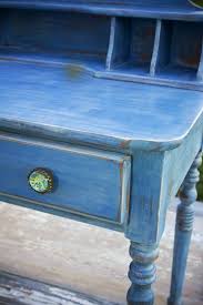 Watery Blue Chalk Paint Oooh I Want To Paint Blue Montana Sky On My Next Piece Like This Painted Furniture Paint Furniture Blue Chalk Paint