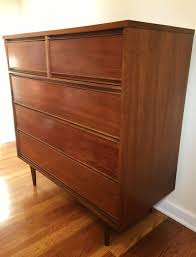 Like other great mid western furniture companies, like baker furniture and sligh furniture, tell city became well known for its fine products all across the country. Mid Century Modern Walnut Highboy Dresser By Dixie Epoch