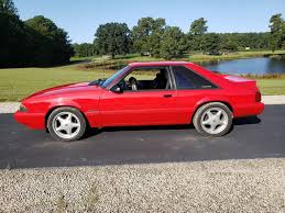 Image result for Bright Red 1991 Mustang