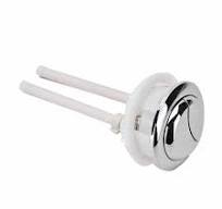 Amazon.com: EGGPOD Botón pulsador de inodoro de plástico doble descarga  tanque de agua de inodoro Agujero de botón de barra Cubierta universal  Botón ...