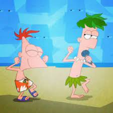 Listen Up People On The Beacha Bout Phineas And Ferb In The Backyard Beach Every Mornin Phineas He Gonna Say Brother What You Gonna Do Today Now You See We