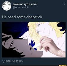 He Need Some Chapstick Ifunny Devilman Crybaby Cry Baby Anime Funny
