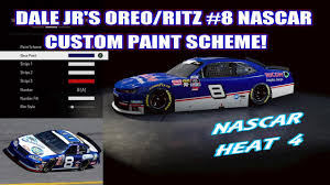 Nascar vice president of racing operations john bobo addressed this question in a. Dale Jr S Oreo Ritz 8 Nascar Custom Paint Scheme Youtube