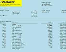 Banks provide electronic bank statements for all your financial interactions. Solved Publicbank P O Box 5551212 Miami Florida 33999 Chegg Com