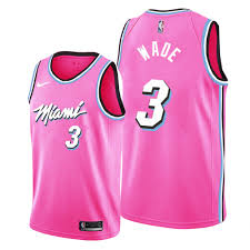 Here are the miami heat color codes if you need them for any of your digital projects. Bam Adebayo Pink Jersey Miami Heat 2018 19 Earned 13 Jersey