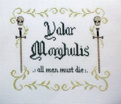 Speaking of alliances, hows this banner based cross stitch, done on linen to make it look older and more in fitting with the lore of game of thrones. Game Of Thrones Cross Stitch Patterns Free Novocom Top