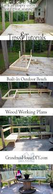 They can help define space at the edges of the deck or within its perimeter, accent the deck, or double as storage units. Outdoor Bench For Our Deck Diy Wood Working Project Tutorial