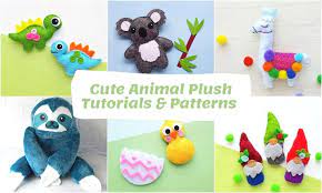 12 free stuffed animal plush patterns with easy diy tutorial the craftaholic witch