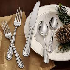 Accented with platinum, this durable bone china pattern is dishwasher safe. Opal Innocence 5 Piece Place Setting Lenox Corporation