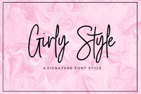 All of these styles have truetype features along with global language aid. Girly Style 93205 Monoline Font Bundles