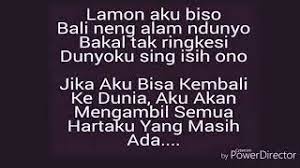 Chords For Lagu Saben Malem Jumat Religi Jawa Dan Terjemahannya