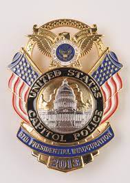 The us capitol building is in lockdown after a vehicle reportedly slammed into the security barriers surrounding the complex, police say. U S Senate U S Capitol Police Badge 2013 Inauguration Ceremonies